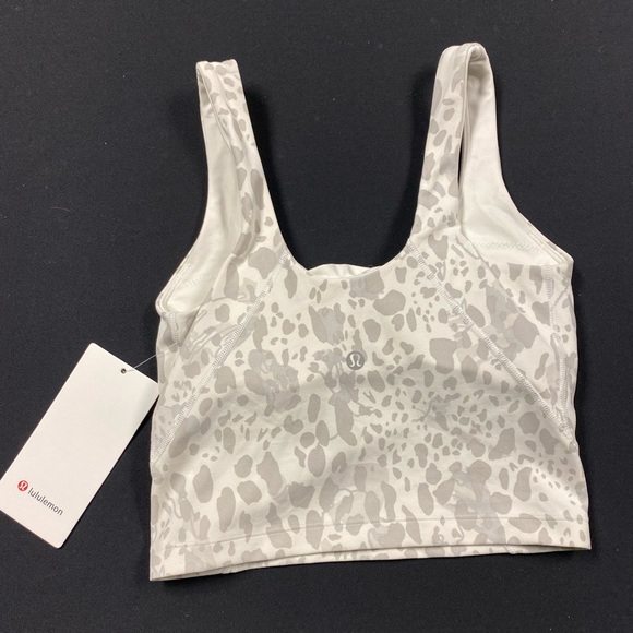 NWT Lululemon Align Tank Top Cheetah Camo Antique White - Picture 5 of 8